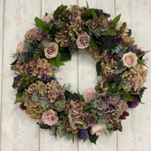 Textural Autumn Wreath Free Tutorial
